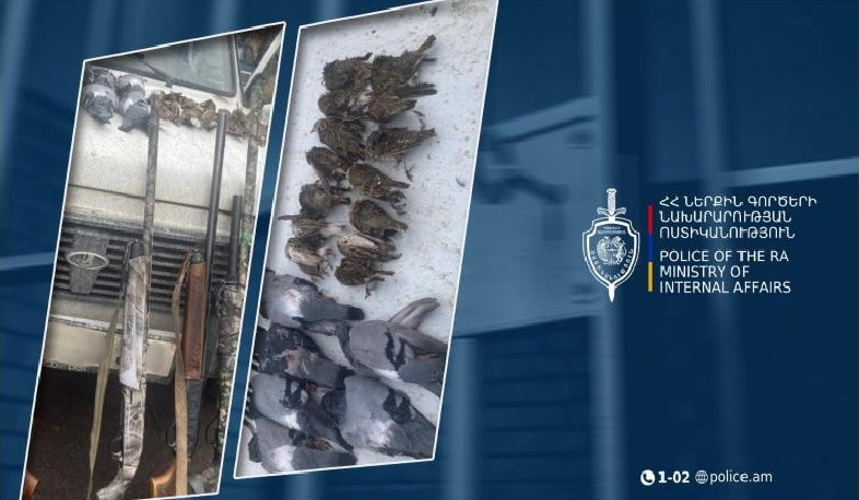 Արմավիրի մարզի պարեկները ապօրինի որսի դեպք են բացահայտել