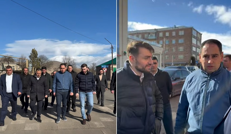 ՏԿԵ նախարարը Լոռու մարզպետի հետ Տաշիրում հետևել է պետական բյուջեի միջոցներով իրականացվող շինարարական աշխատանքներին