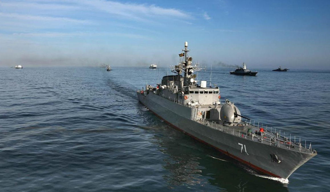 Российские и иранские военно-морские силы провели совместные учения