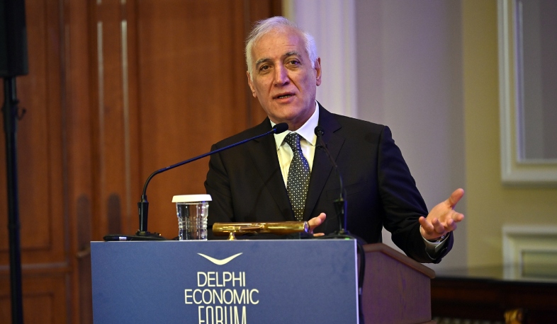 Վահագն Խաչատուրյանը դասախոսություն է կարդացել Հունաստանի հեղինակավոր «Դելփիի տնտեսական ֆորումի» ուղեղային կենտրոնում