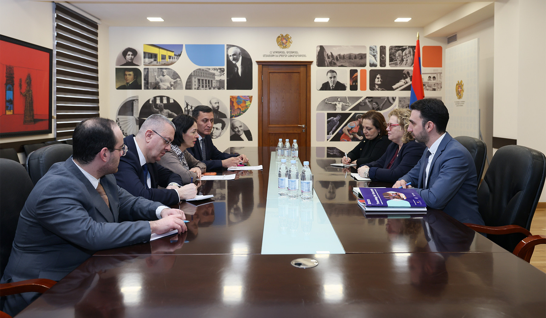 Արհեստական բանականությունից մինչև մշակութային ծրագրեր․ Ժաննա Անդրեասյանի և ՄԹ դեսպանի հանդիպումը