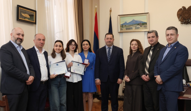 ԵՊՀ-ում պարգևատրվեցին «Լավագույն ուսանող» մրցույթի հաղթողները