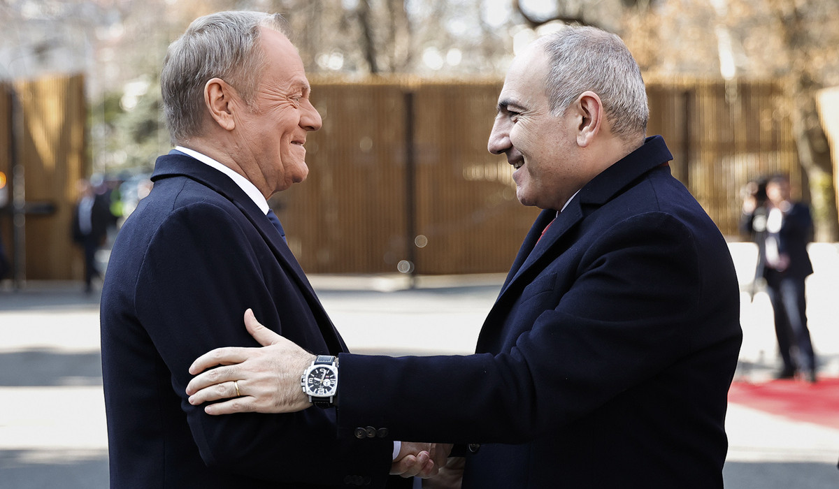 Նիկոլ Փաշինյանը և Դոնալդ Տուսկը քննարկել են Հայաստան-Լեհաստան բազմաոլորտ համագործակցության զարգացմանը վերաբերող մի շարք հարցեր