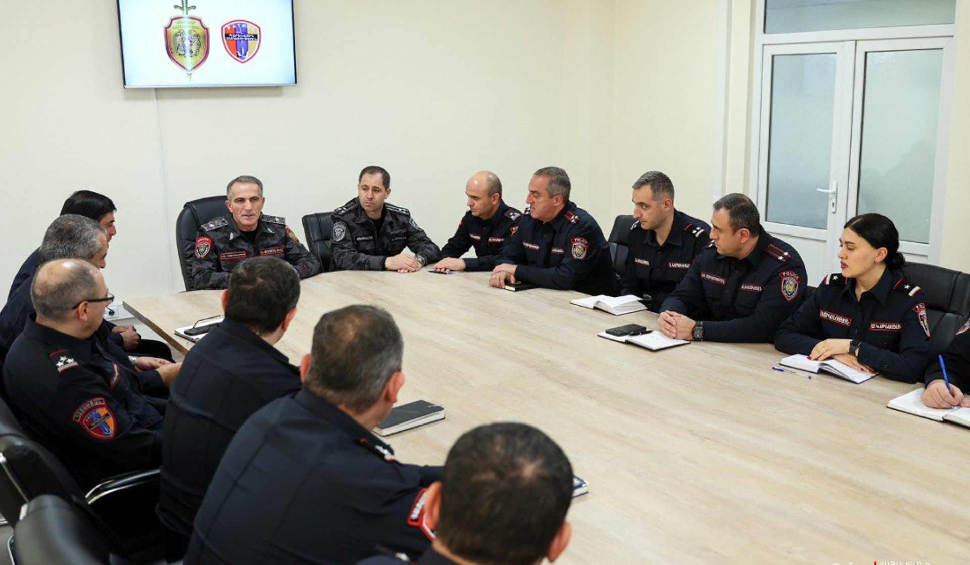 ՆԳՆ ոստիկանության պետը անձնակազմերին է ներկայացրել ենթակա ծառայությունների նորանշանակ ղեկավարներին. տրվել են հանձնարարականներ