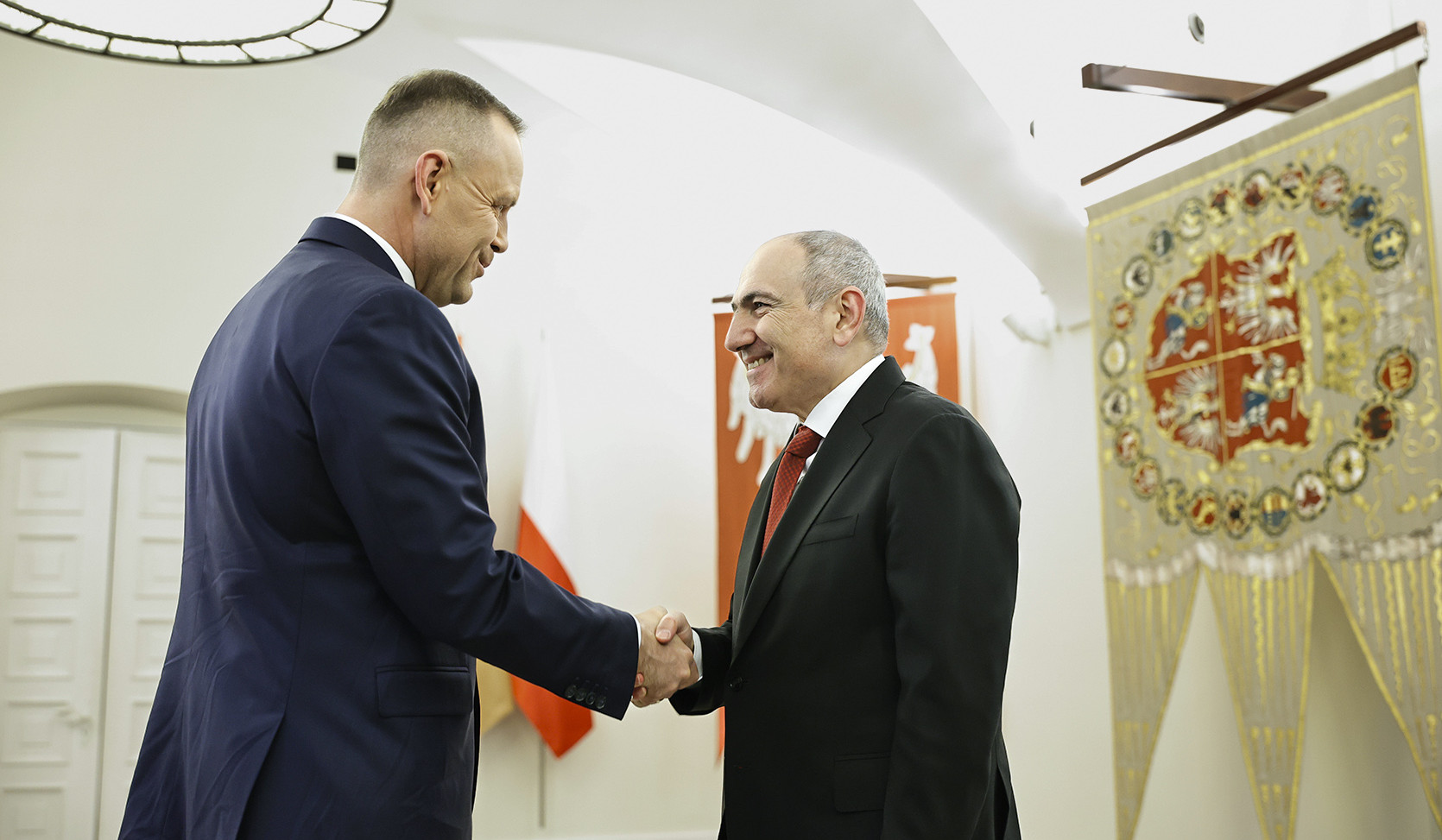 Նիկոլ Փաշինյանը հանդիպում է ունեցել Լեհաստանի նախագահի հետ