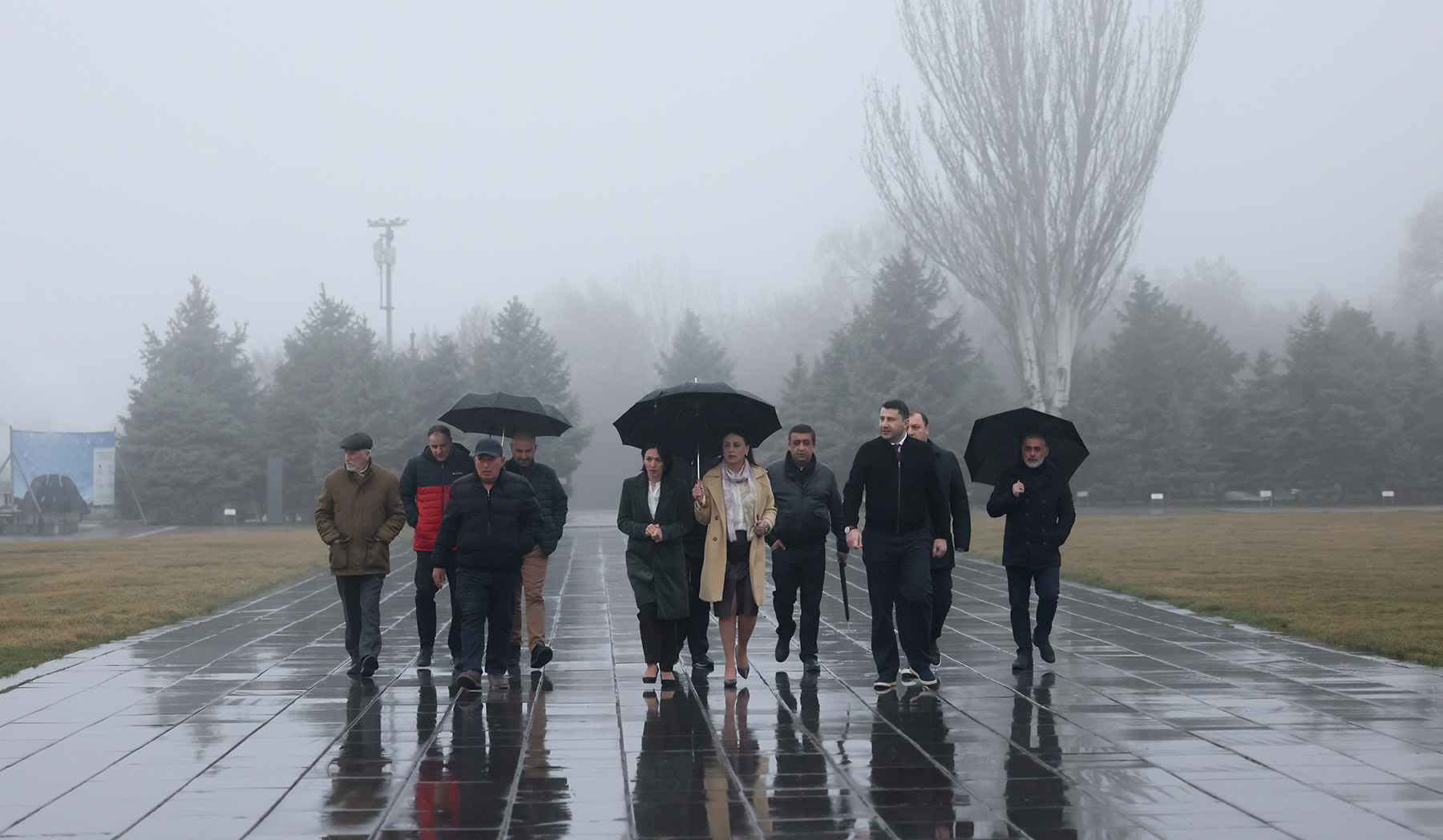 Ժաննա Անդրեասյանը հերթական այցն է կատարել Հայոց ցեղասպանության հուշահամալիր