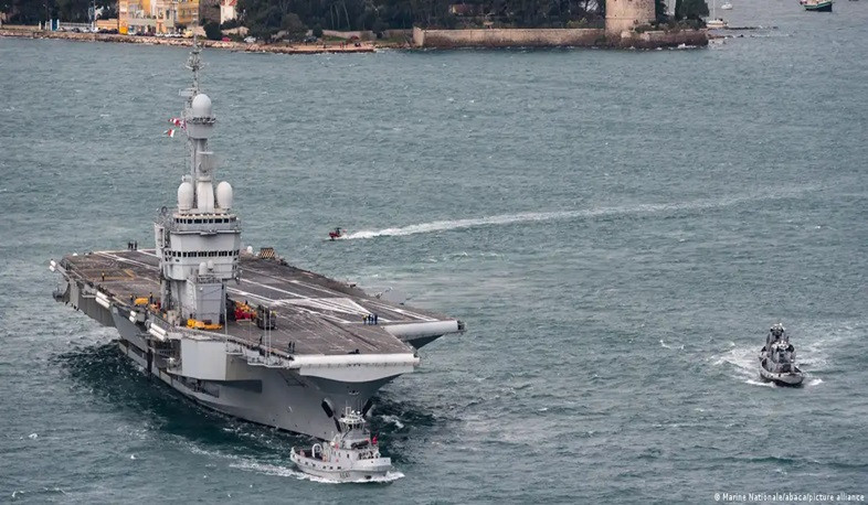 Կասկածելի անօդաչու թռչող սարք է նկատվել ֆրանսիական ավիակրից ոչ հեռու