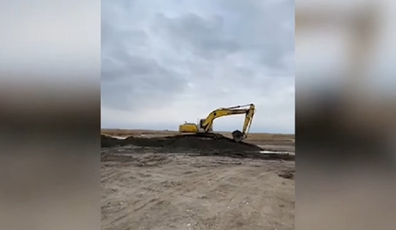 Արմավիրի քրեական ոստիկանները ապօրինի հանքարդյունահանման դեպք են բացահայտել