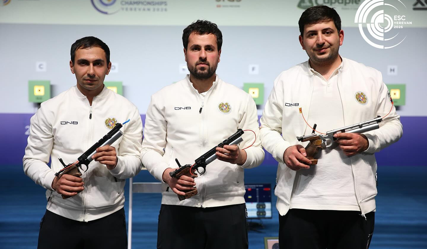 Հայաստանի հրաձգության հավաքականը 13-րդ մեդալը նվաճեց Երևանում ընթացող Եվրոպայի առաջնությունում