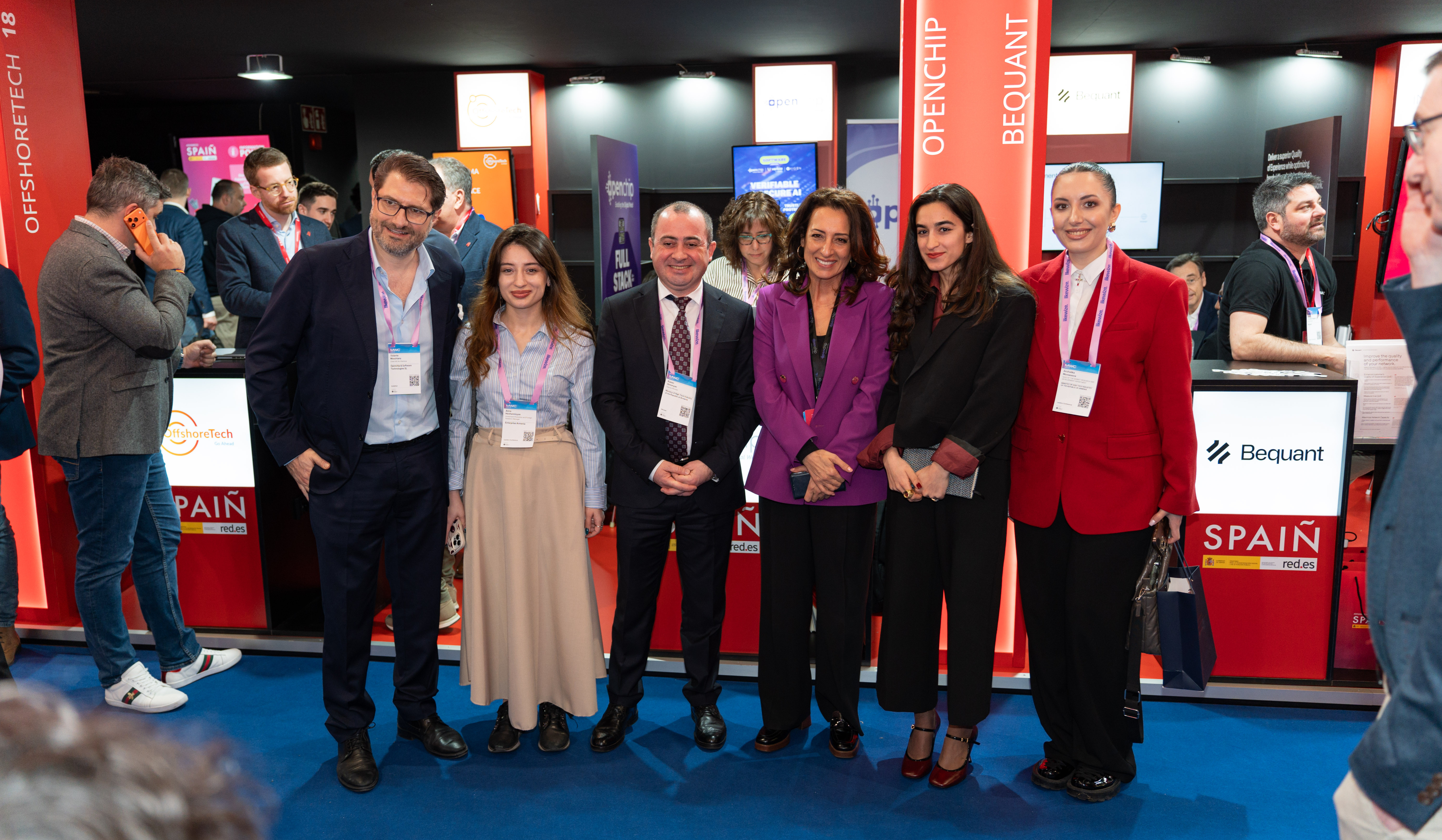 ՀՀ ԲՏԱ նախարարի տեղակալը Բարսելոնում հանդիպել է OpenChip ընկերության ղեկավար կազմի հետ