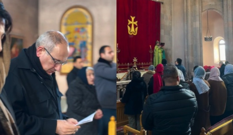 Սպիտակի Սուրբ Հարություն եկեղեցում մասնակցեցի սուրբ և անմահ պատարագի. վարչապետ