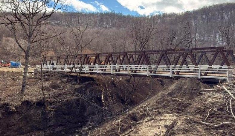 Շարունակվում է Հախումի կամրջի կառուցումը․ աշխատանքների 90%-ը ավարտված է