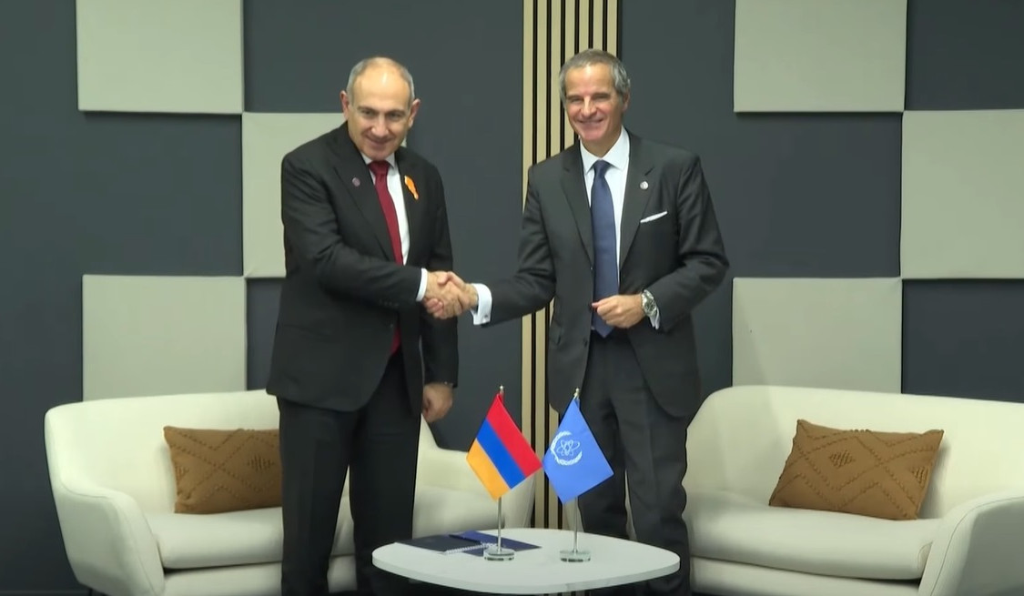 Встреча с Рафаэлем Гросси: Пашинян опубликовал видео