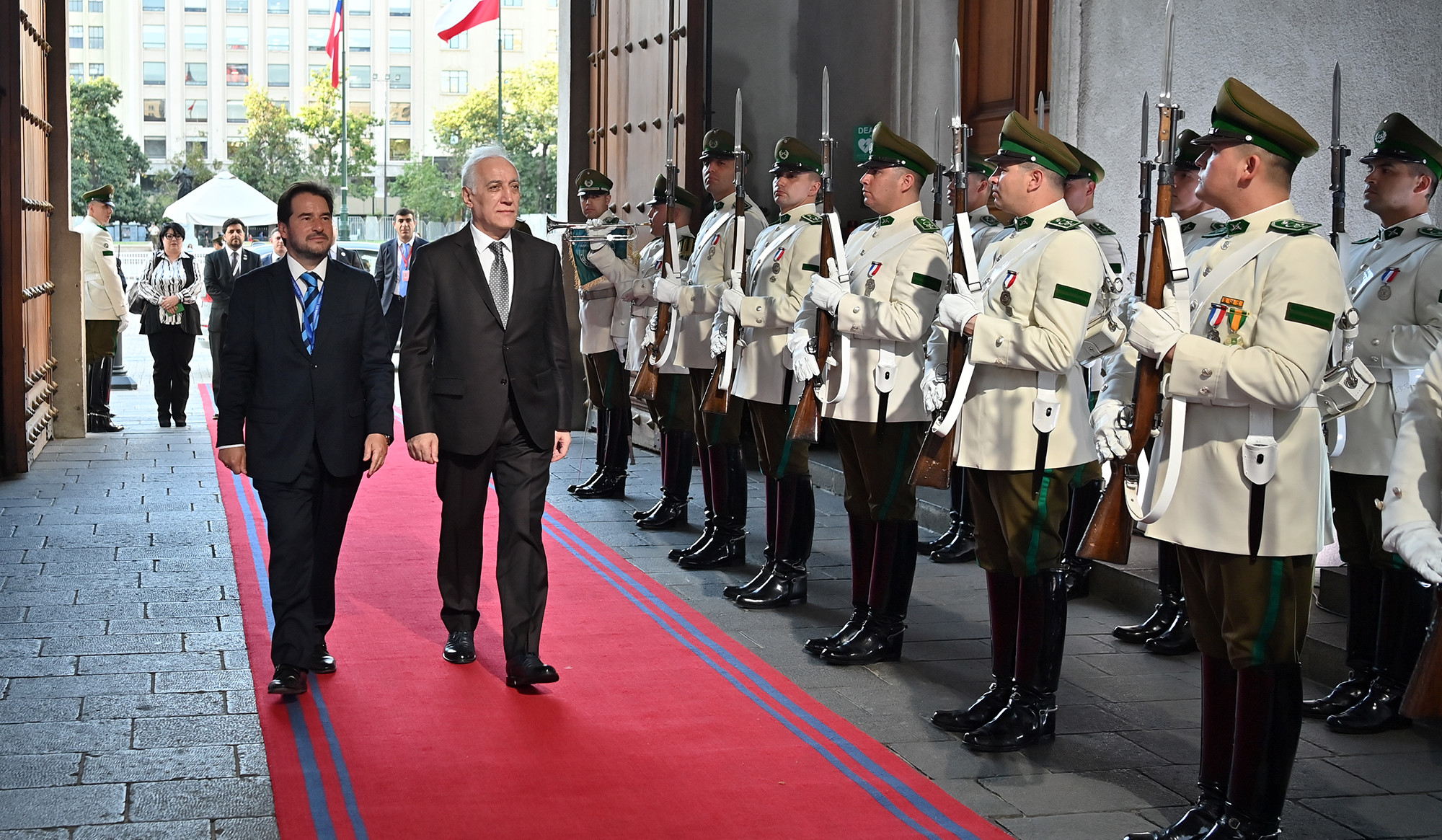 ՀՀ նախագահը Չիլիում մասնակցել է բարձրաստիճան ընդունելության և հանդիպումներ ունեցել մի շարք երկրների առաջնորդների հետ