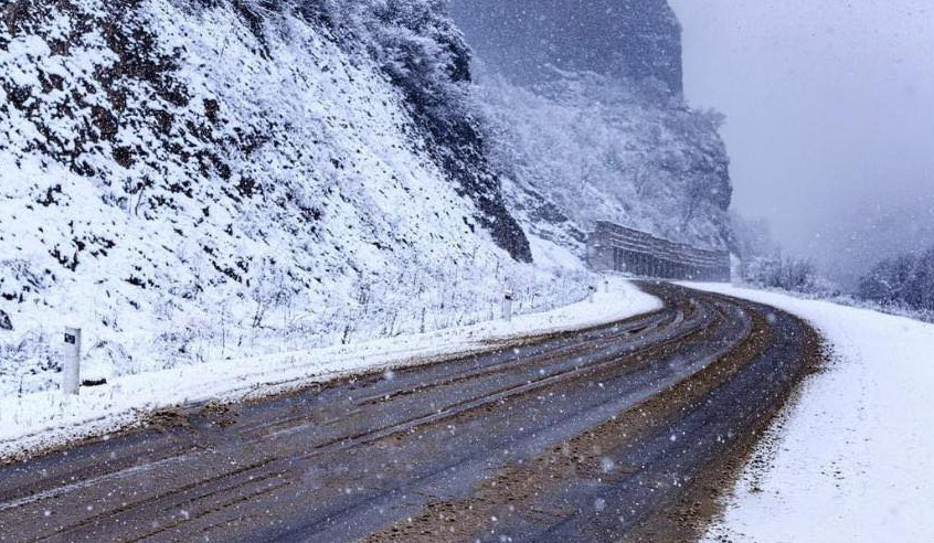 Դիլիջանի ոլորաններում և Գորիսի տարածաշրջանում թույլ ձյուն է տեղում