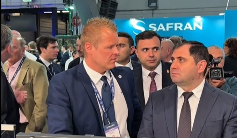 Բրյուսելում մասնակցեցի BEDEX միջազգային ցուցահանդեսի բացման հանդիսավոր արարողությանը. Պապիկյան