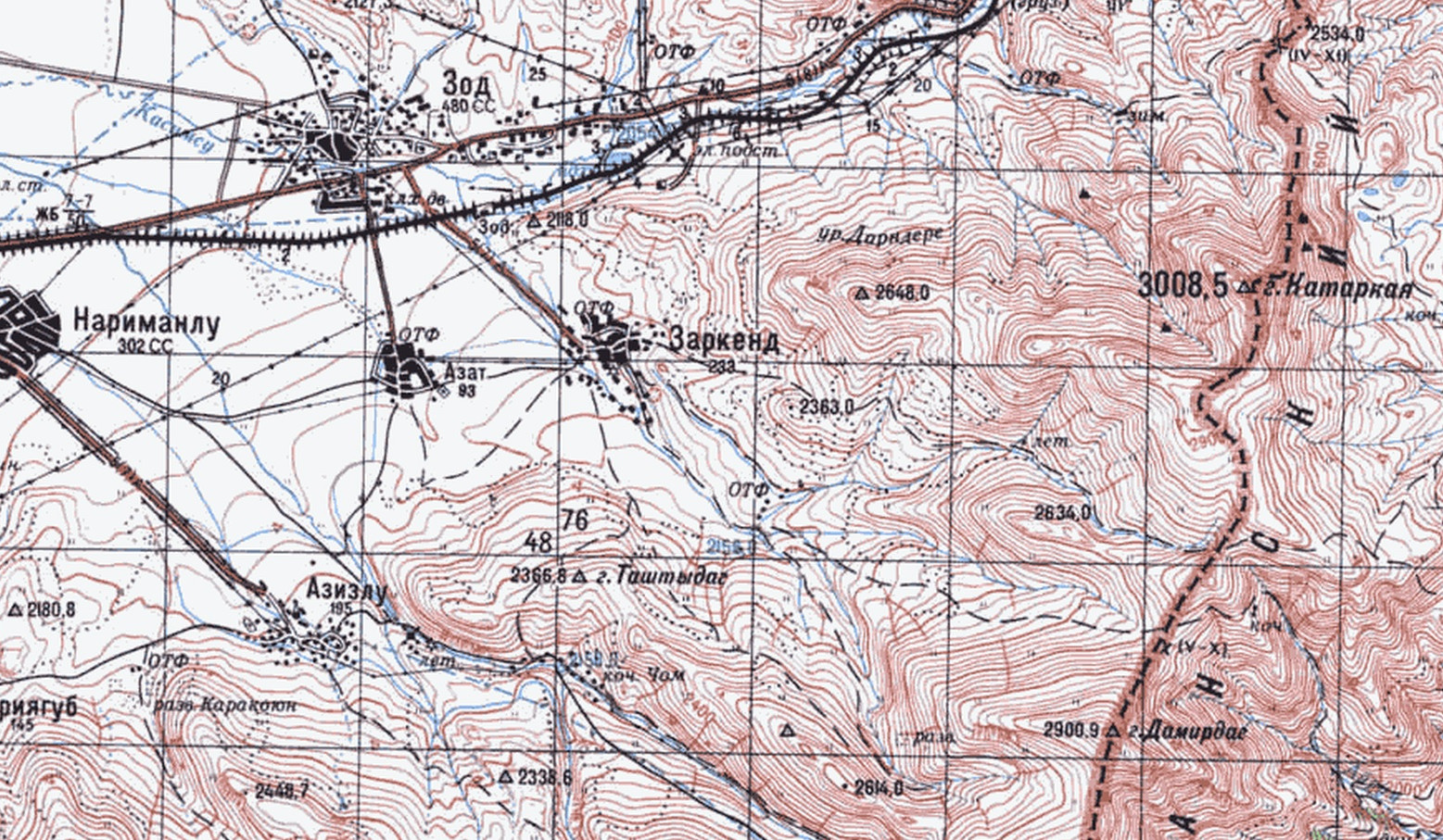 Սա է հիմքը, ըստ որի՝ սահմանազատումը պիտի լինի. Լևոն Բարսեղյանը ԽՍՀՄ գլխավոր շտաբի վերջին քարտեզից հատված է հրապարակել