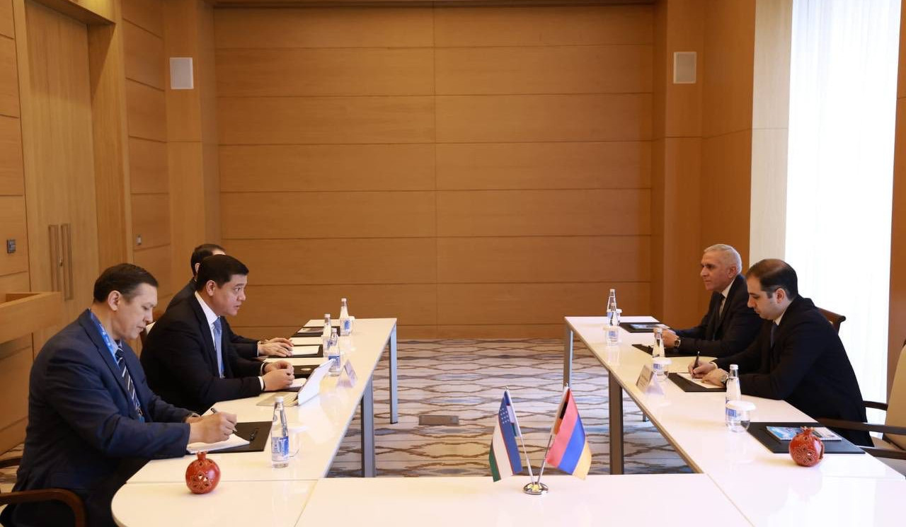 Էդուարդ Հակոբյանը Ուզբեկստանի գործընկերոջ հետ քննարկել է հարկային վարչարարության ոլորտում թվային լուծումների առաջատար փորձի փոխանակման հեռանկարները