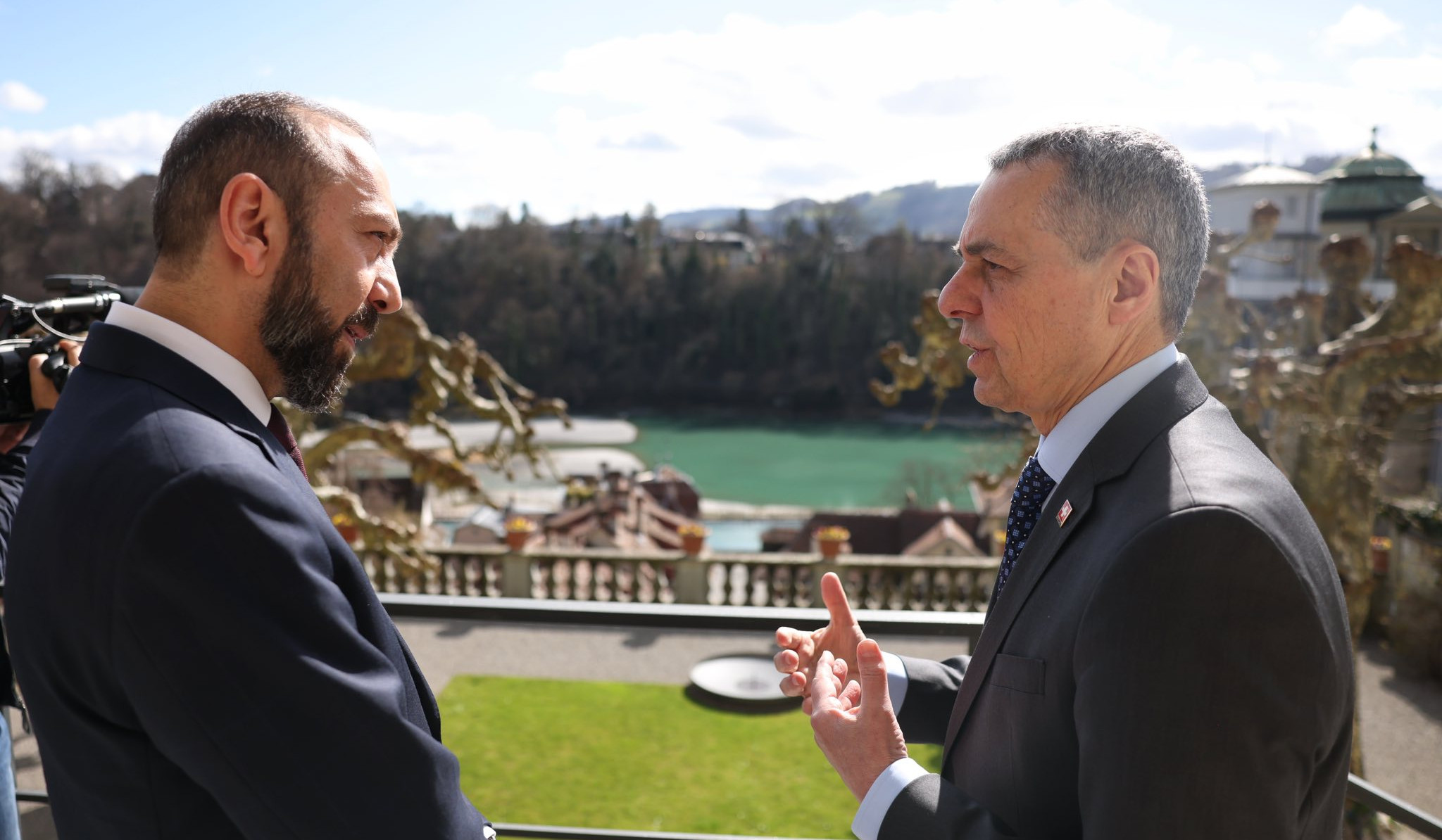 Арарат Мирзоян встретился с вице-президентом Швейцарской Конфедерации, главой Федерального департамента иностранных дел Игнасио Кассисом