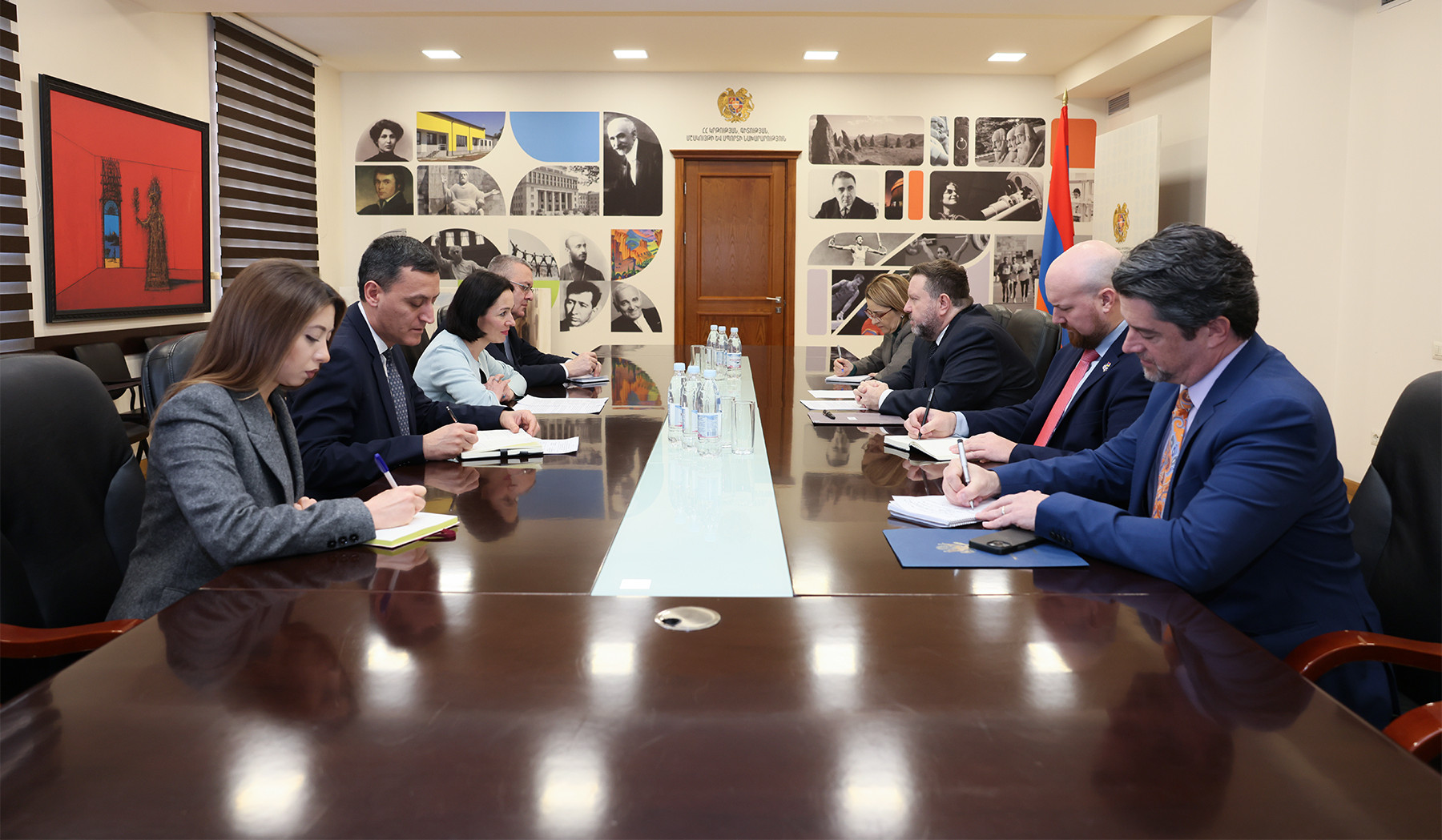 Քննարկվել են կրթության և գիտության ոլորտներում  ՀՀ-ԱՄՆ  հարաբերությունների զարգացմանն առնչվող հարցեր