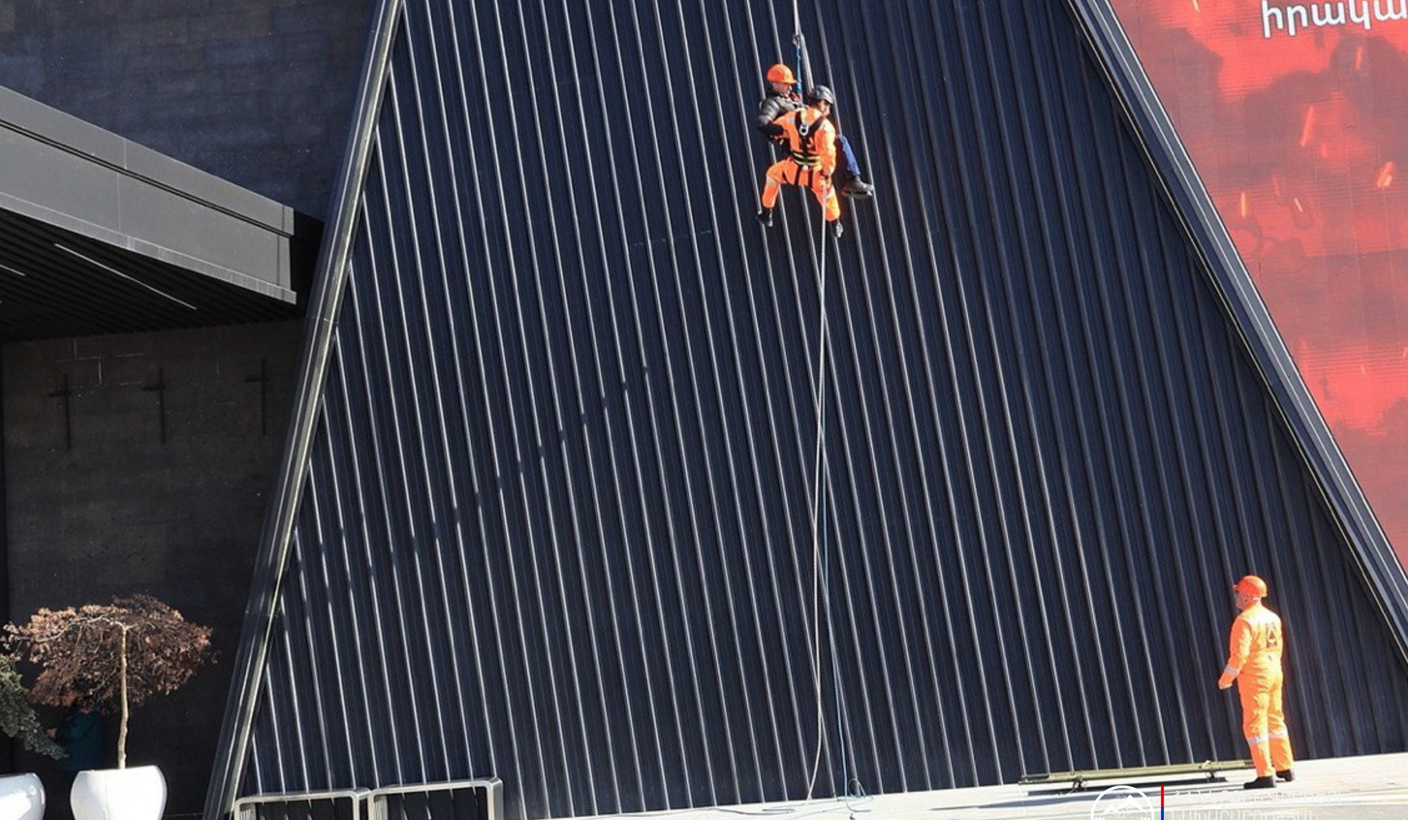 Հրդեհաշիջման հատուկ տակտիկական ուսումնավարժություն՝ առևտրաժամանցային կենտրոններից մեկում