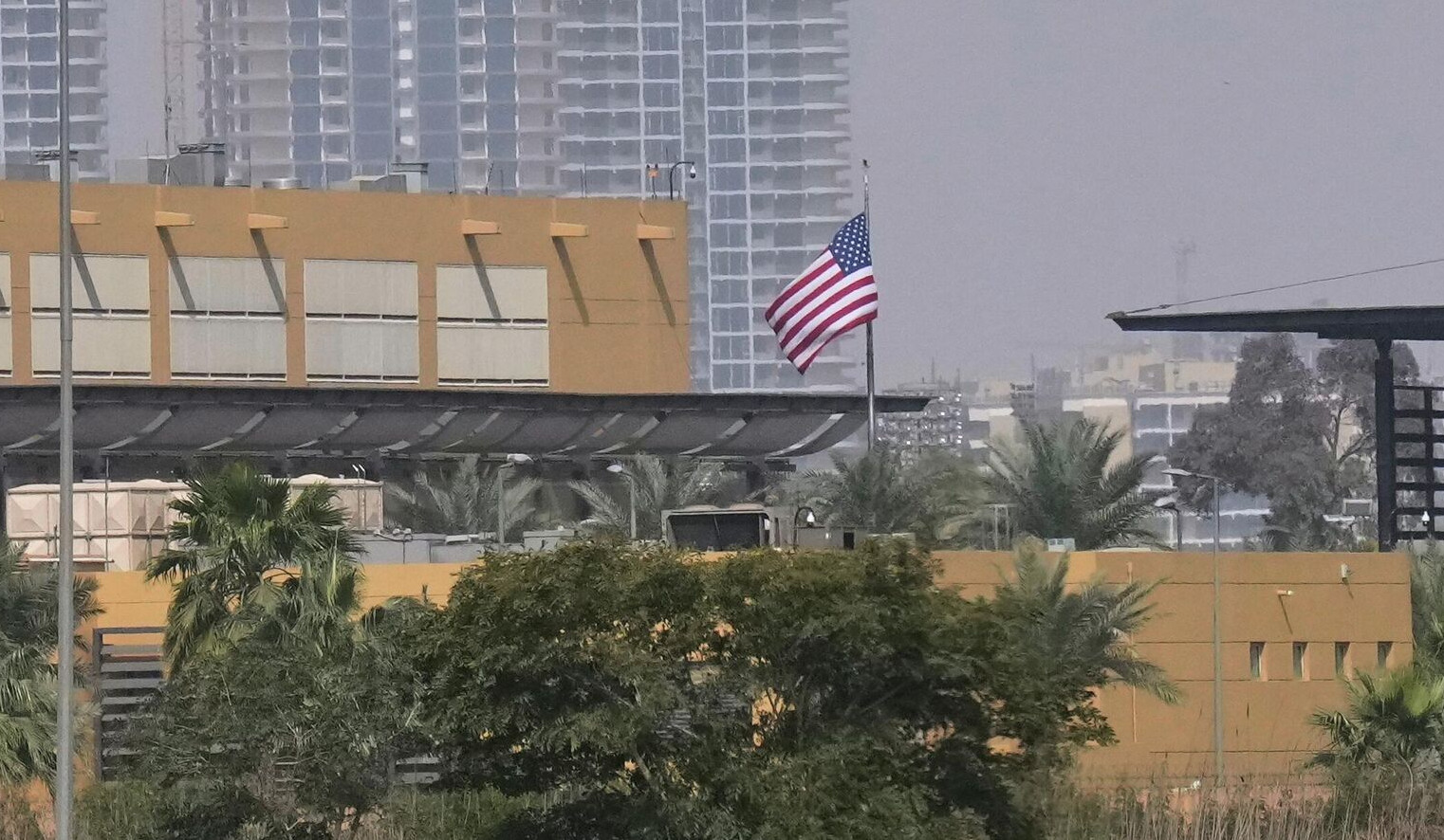 Բաղդադում ԱՄՆ դեսպանատան վրայով անցնող անօդաչու թռչող սարք է խոցվել