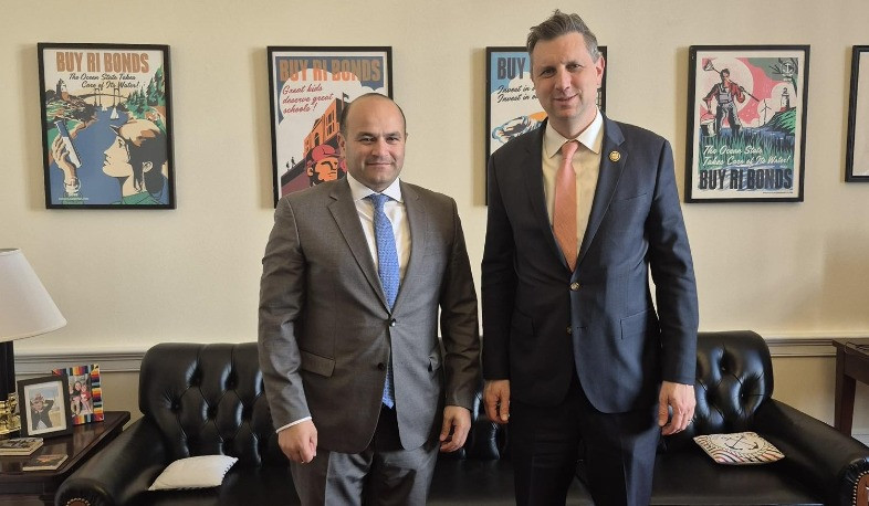 Դեսպան Մկրտչյանը և կոնգրեսական Սեթ Մագազիները կարևորել են ՀՀ-ի և ԱՄՆ-ի օրենսդիր մարմինների միջև համագործակցության ամրապնդումը