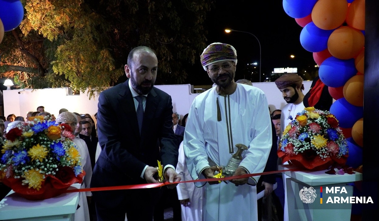 Մասկատում տեղի է ունեցել Օմանում Հայաստանի ռեզիդենտ դեսպանության պաշտոնական բացման արարողությունը