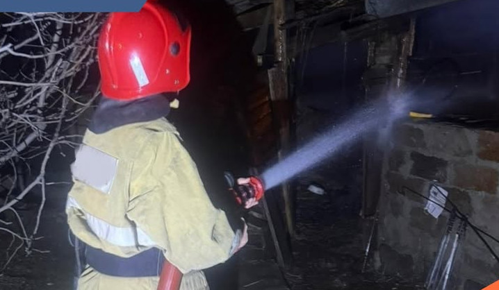 Հրդեհ՝ թոնրատան տանիքում