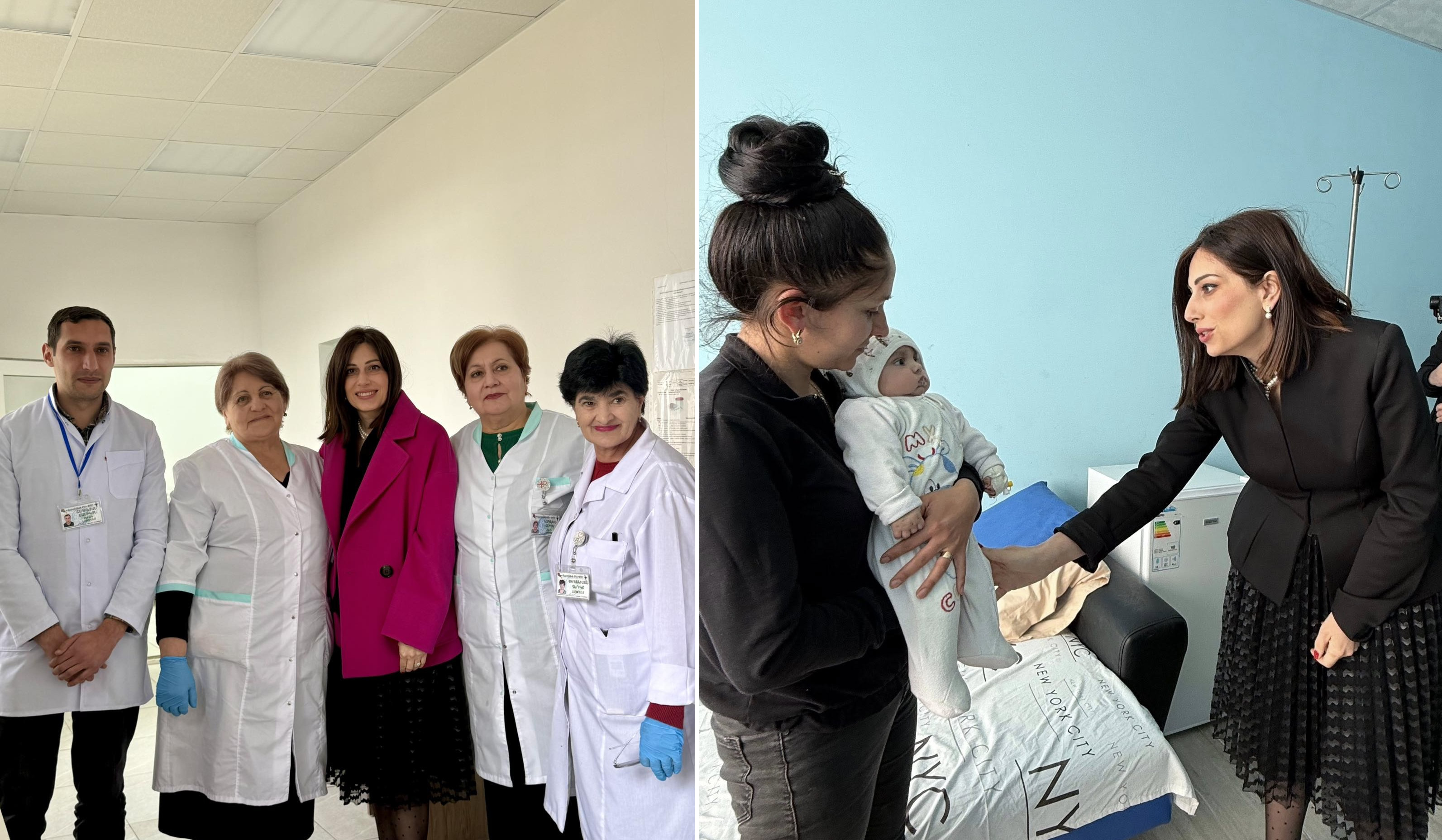 Գրեթե միաժամանակ վերանորոգվել և վերազինվել է երեք բաժանմունք՝ մանկական, վիրաբուժական և թերապևտիկ. Ավանեսյանն այցելել է Վարդենիսի ԲԿ