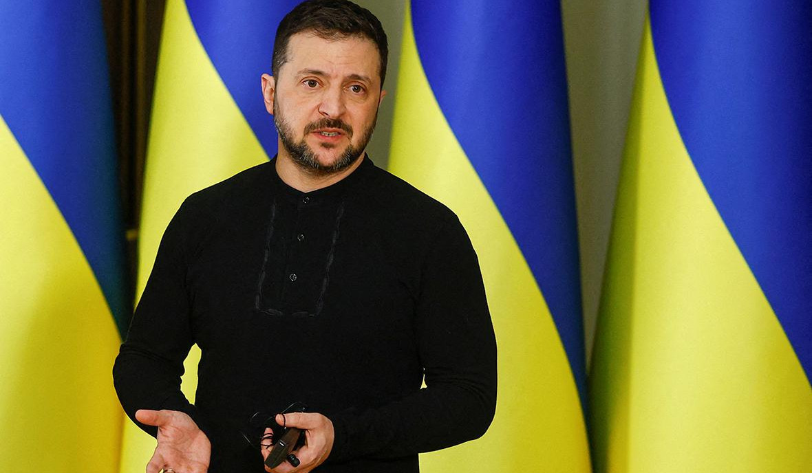 Россия нанесла удар по Украине, используя сотни ракет и беспилотников: Зеленский