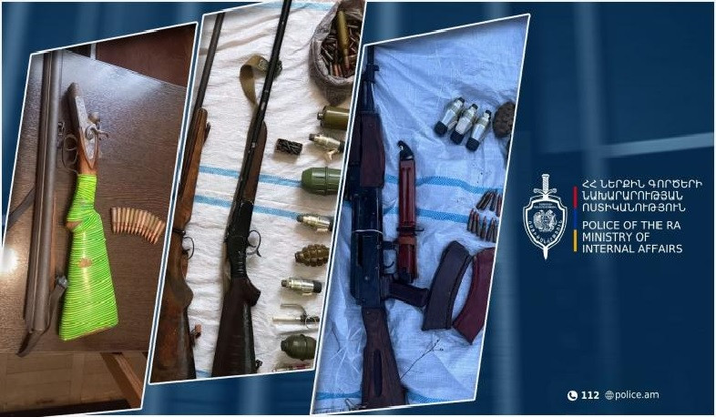 Ապօրինի պահվող զենք-զինամթերք հանձնելու դեպքեր՝ Մարտունու համայնքային ոստիկանների բացատրական աշխատանքի արդյունքում
