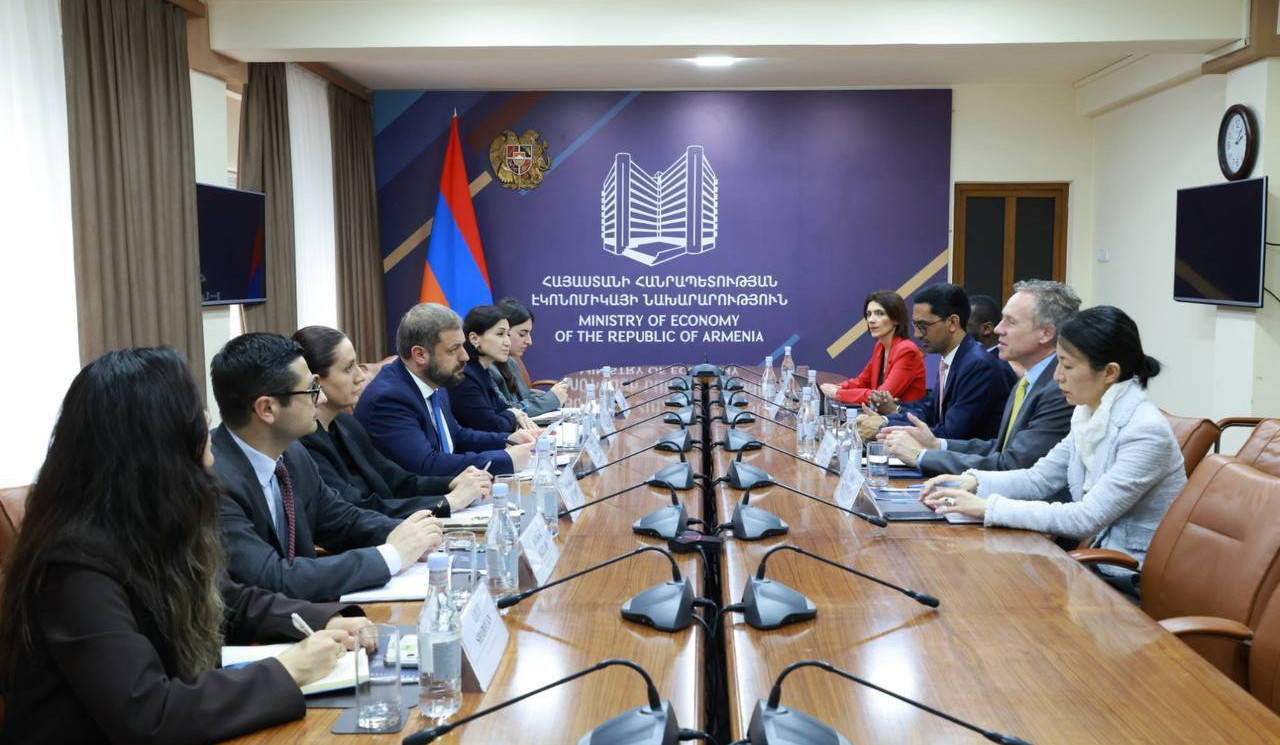 ԱՄՀ հայաստանյան առաքելության ղեկավարի հետ քննարկվել են Հայաստանի տնտեսական զարգացման առաջնահերթությունները