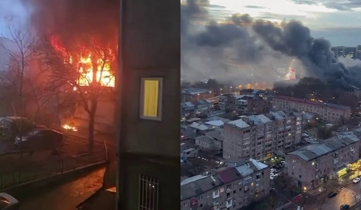 «Կանազ» մշակույթի տանը բռնկված հրդեհը մարվել է