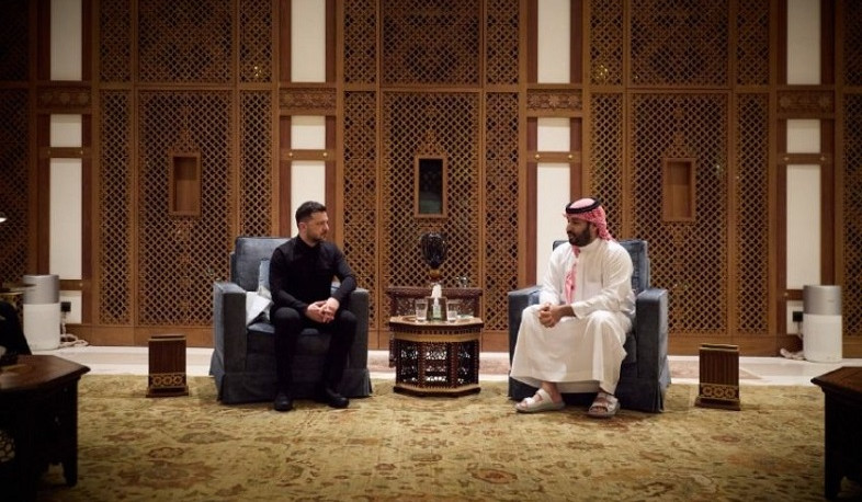 Zelenskyy briefed on mission in Saudi Arabia on strengthening air defense