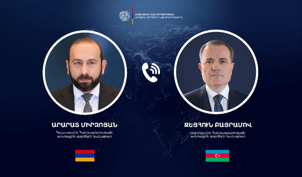 Armenia, Azerbaijan Foreign Ministers hold phone call