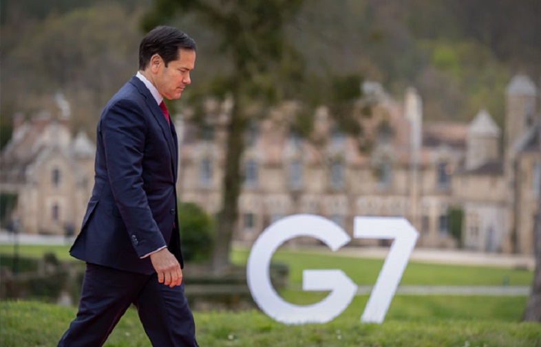 Rubio joins G7 ministers in roundtable talks about peace and security