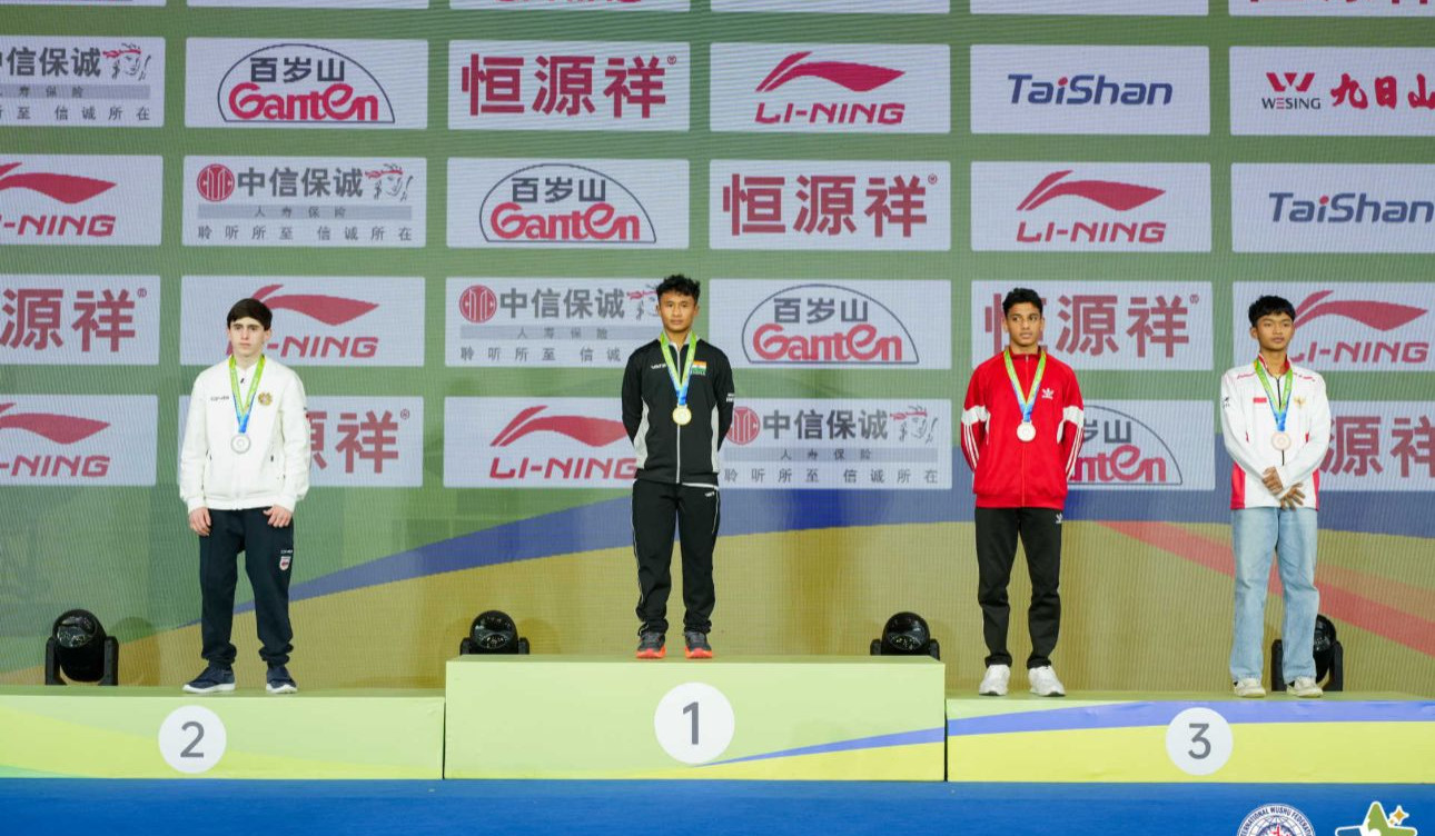 1 արծաթե և 3 բրոնզե մեդալ՝ ուշուի երիտասարդների աշխարհի 10-րդ առաջնությունում