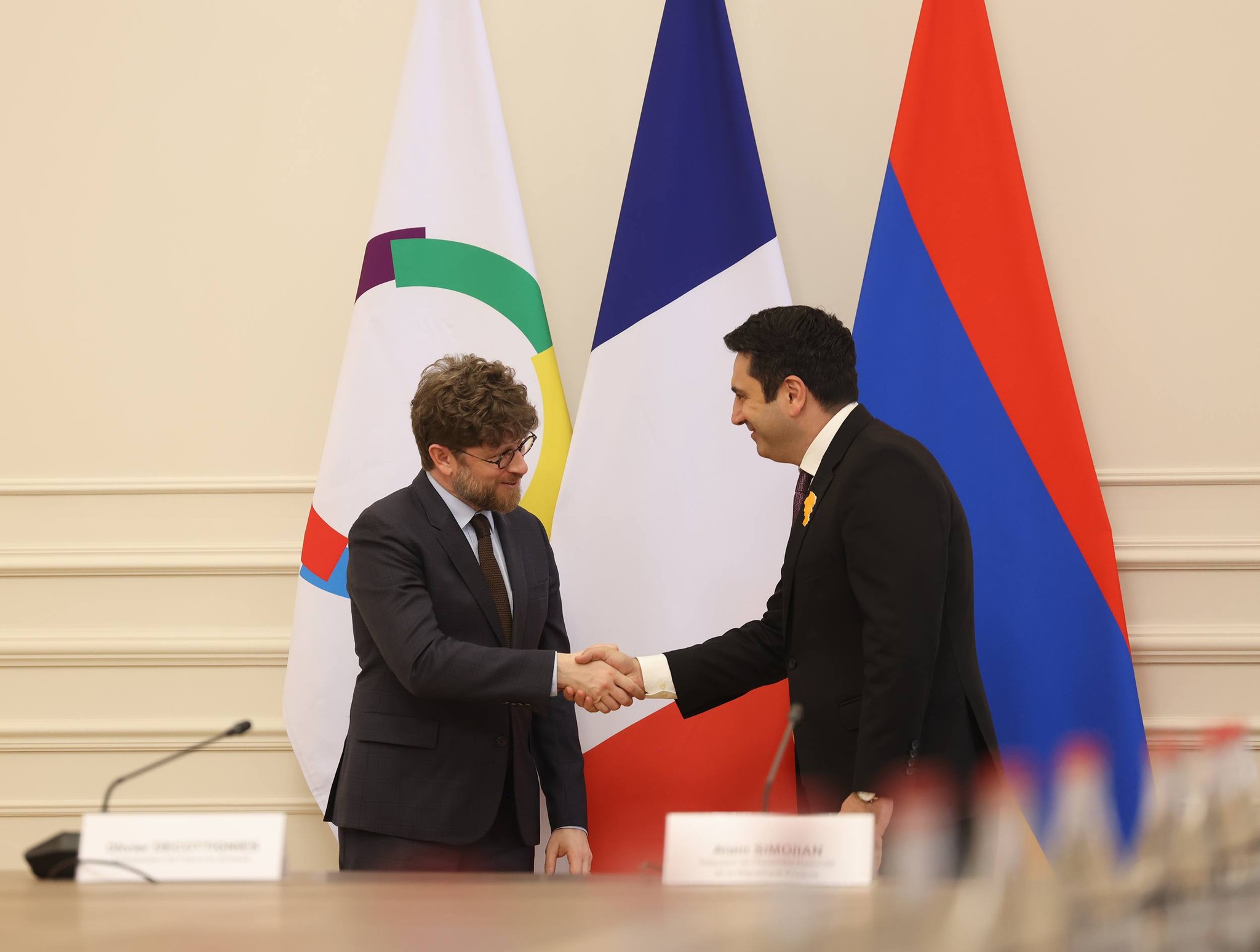 Alen Simonyan participates in awarding ceremony of ‘Francophonie Prize from President of National Assembly’ competition