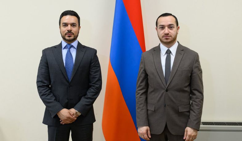 Մխիթար Հայրապետյանն ընդունել է Հայաստանում Կատարի նորանշանակ դեսպանին