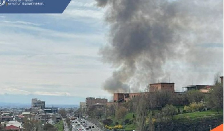 Հրդեհ Երևանի Իսակովի պողոտայում. դեպքի վայր է մեկնել 3 մարտական հաշվարկ