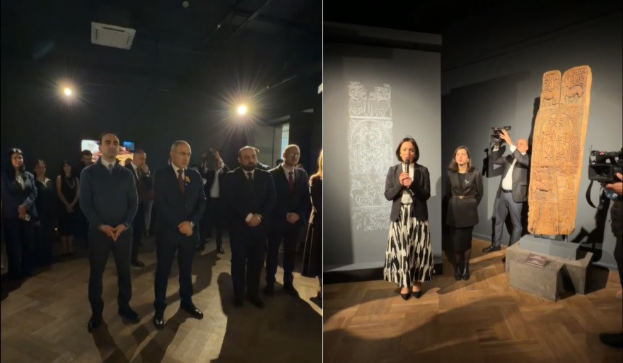 Փաշինյանը Հայաստանի պատմության թանգարանում մասնակցել է հայկական եկեղեցու դռան փեղկի ցուցադրությանը