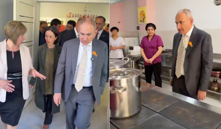 Փաշինյանն այցելել է Մեծամորի հիմնանորոգված մանկապարտեզ