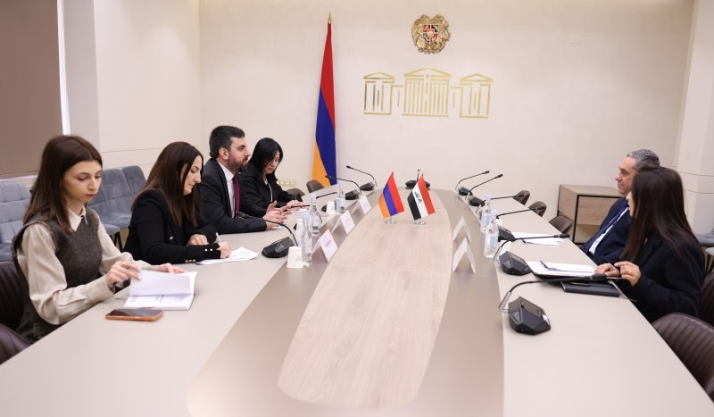 Հայաստանի ու Իրաքի միջև երկկողմ հարաբերությունները դինամիկ զարգանում են. Մոհամմադ ալ Շեյխլին՝ Սարգիս Խանդանյանին