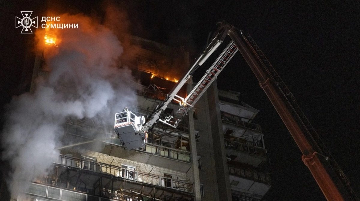 Ուկրաինան հայտնել է Սումիի շրջանին հարվածների մասին