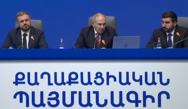 Նիկոլ Փաշինյանը միաձայն ընտրվեց «Քաղաքացիական պայմանագիր» կուսակցության վարչապետի թեկնածու