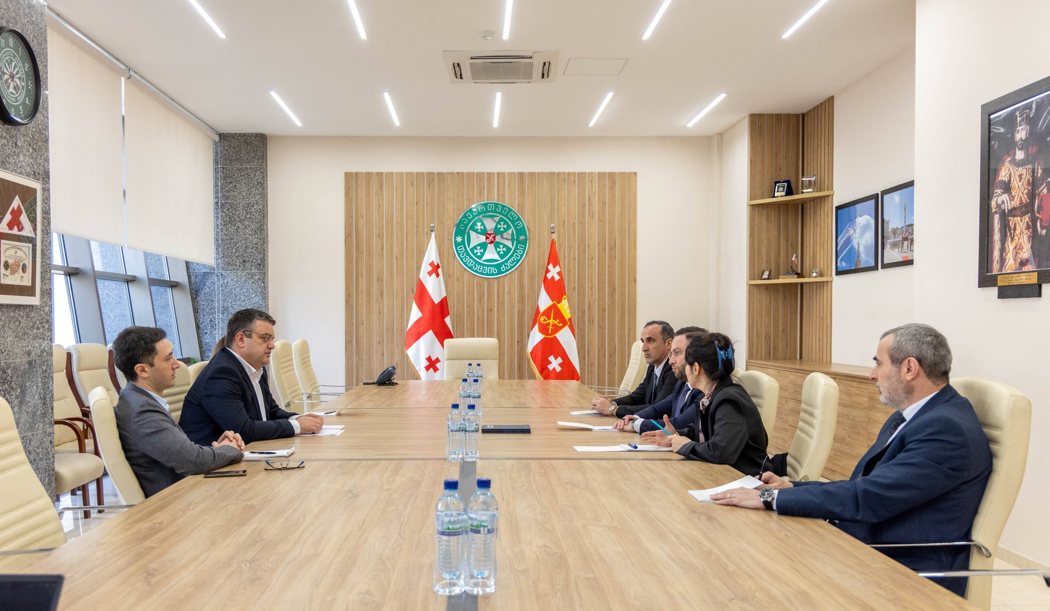 Spokesperson for Ministry of Defense discussed issues related to bilateral cooperation with Georgian counterparts