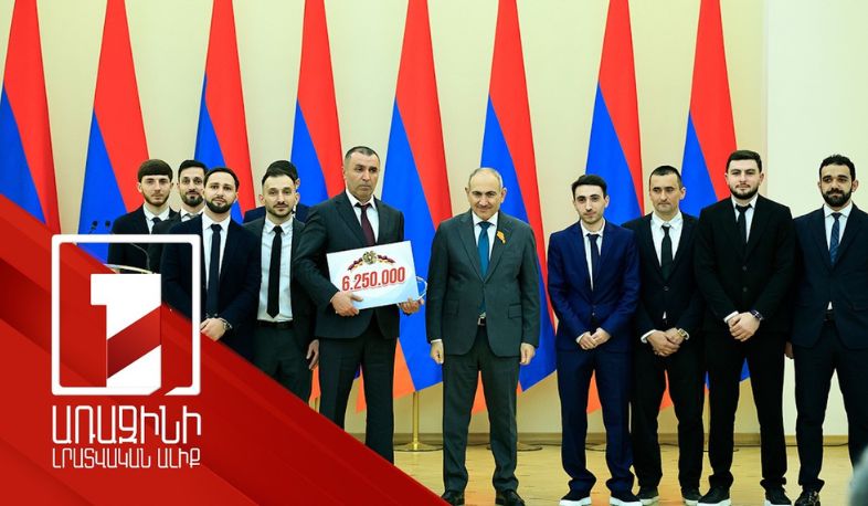 Սպորտի ինստիտուցիոնալացման լուրջ քայլեր են արվում. վարչապետը պարգևատրել է լավագույն մարզիկներին