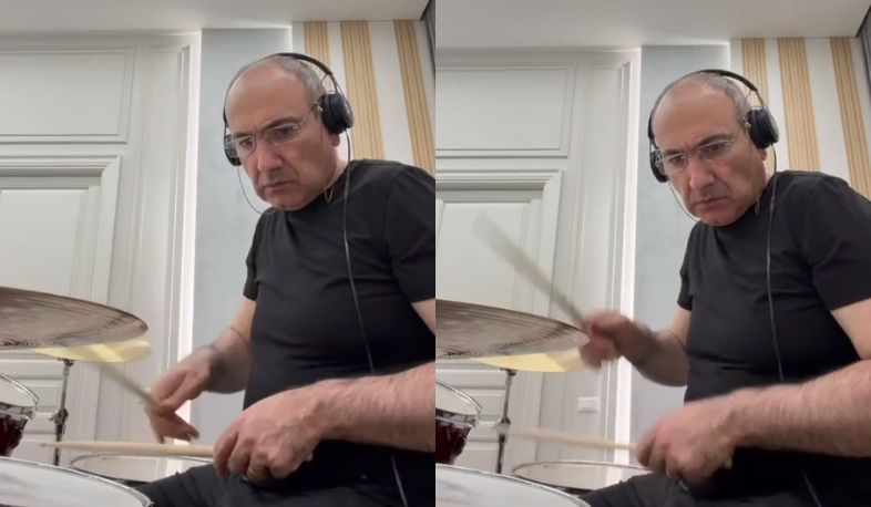 Թմբուկների առցանց դասի ժամ․ Նիկոլ Փաշինյանը տեսանյութ է հրապարակել