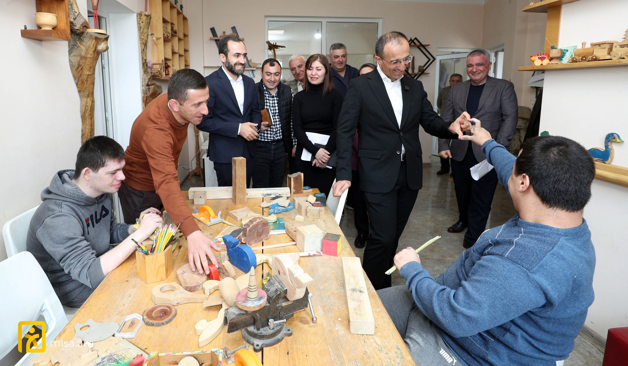 Արսեն Թորոսյանն  այցելել է Խարբերդի մասնագիտացված մանկատուն